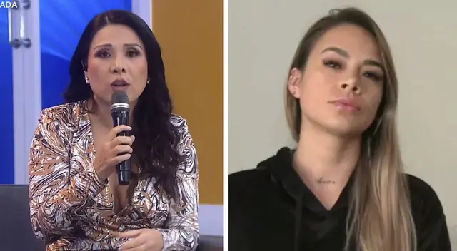 Tula Rodríguez defiende a Jossmery Toledo. Tula Rodríguez defiende a Jossmery Toledo.