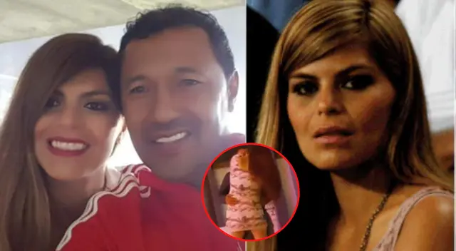 Chorri Palacios feliz con su esposa a pesar de ampay en Chiclayo.