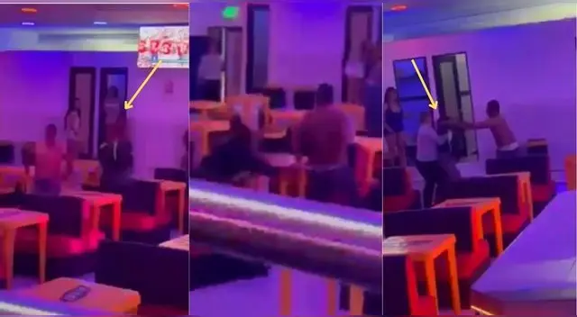 La escena fue compartida y comentada por varios usuarios en las redes sociales.