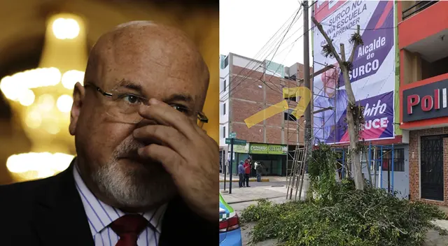 Campaña publicitaria de Carlos Bruce, estaría molestando a vecinos de Surco. Campaña publicitaria de Carlos Bruce, estaría molestando a vecinos de Surco.