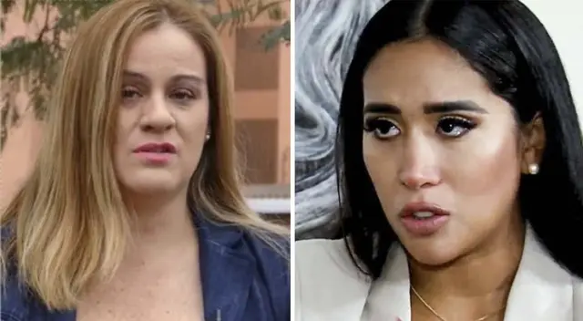 Lourdes Sacín arremete contra Melissa Paredes. Lourdes Sacín arremete contra Melissa Paredes.