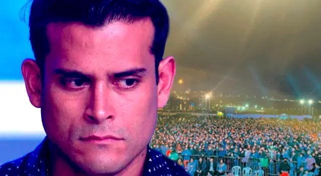 Christian Domínguez revela que concierto pudo terminar en tragedia.