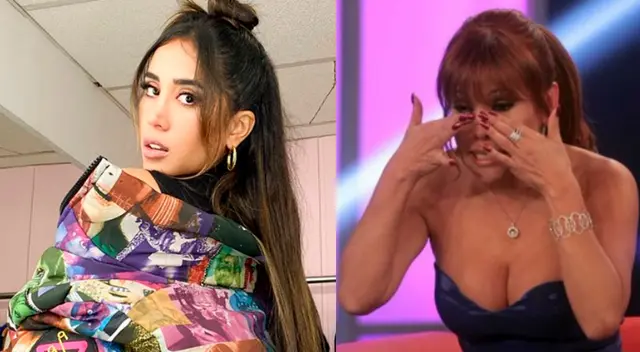 Melissa Paredes manda a callar a Magaly Medina.