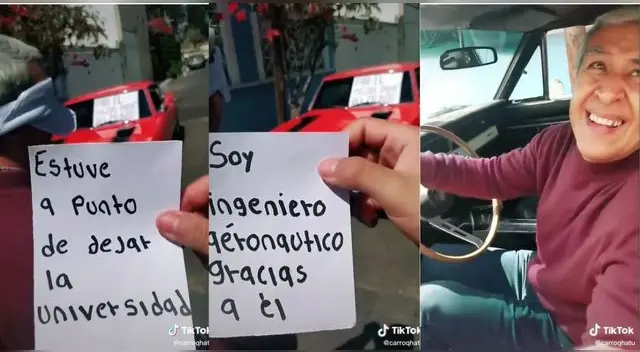 La escena se volvió viral en la popular plataforma alcanzado miles de reproducciones.