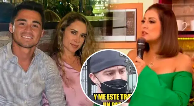 Karla Tarazona fue firme y cuadró al ex de Alexandra Venturo.