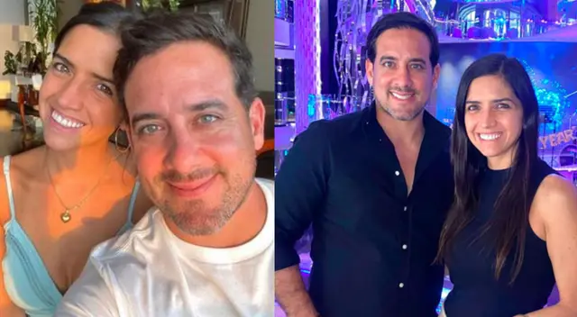 Óscar del Portal reaparece al lado de su esposa. Óscar del Portal reaparece al lado de su esposa.