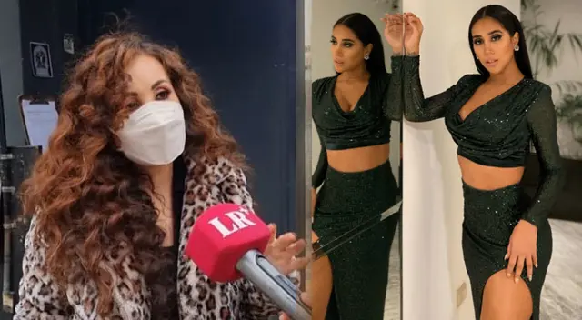 Janet Barboza arremete contra Melissa Paredes.