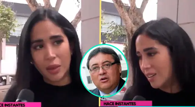 Melissa Paredes le mandó mensaje a familia de Rodrigo Cuba.