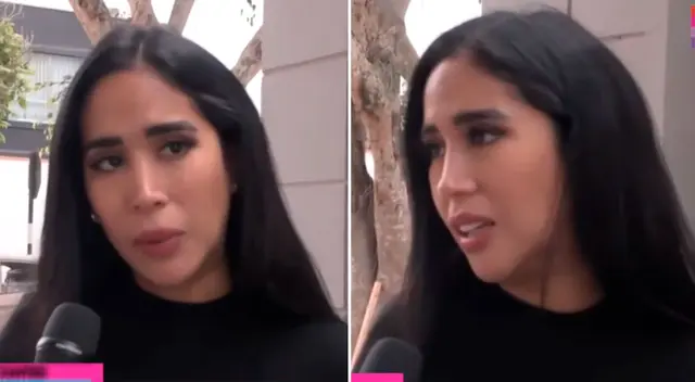 Melissa Paredes decidió romper su silencio.