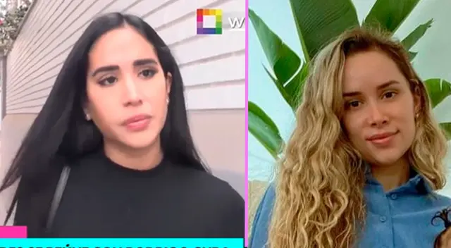 Melissa Paredes responde sobre problemas de Ale Venturo con expareja.