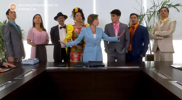 Doña Francesca Maldini presenta a los Gonzáles como nuevos gerentes Doña Francesca Maldini presenta a los Gonzáles como nuevos gerentes