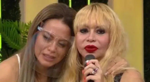 Florcita Polo agradece el apoyo de su madre. Florcita Polo agradece el apoyo de su madre.