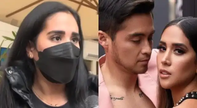 Melissa Paredes le reclama a Rodrigo Cuba querer separarla de su hija.