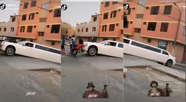 El momento fue captado por un transeúnte sin pensar que se haría viral.