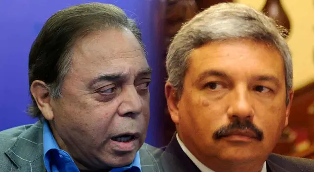 Alberto Beingolea fue agarrado del cuello por Miguel Company, según la 'Camioneta' Olivares. Alberto Beingolea fue agarrado del cuello por Miguel Company, según la 'Camioneta' Olivares.