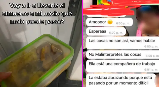La joven no imaginó descubrir a su novio con otra mujer. La joven no imaginó descubrir a su novio con otra mujer.
