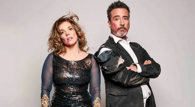 Johanna San Miguel y Carlos Carlín