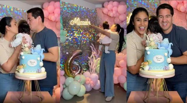 Maricarmen Marín celebra los 6 meses de su hija con Sebastián Martins. Maricarmen Marín celebra los 6 meses de su hija con Sebastián Martins.