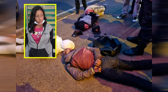 "Shakira" cayó junto a su banda cuando iban a escapar tras robar a pasajeros de bus.