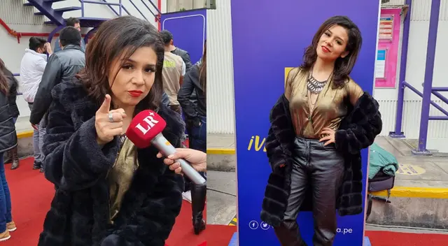 Ruby Palomino en La Voz Perú. Ruby Palomino en La Voz Perú.