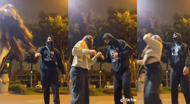 Singular baile de los jóvenes se hizo viral en las redes sociales. Singular baile de los jóvenes se hizo viral en las redes sociales.