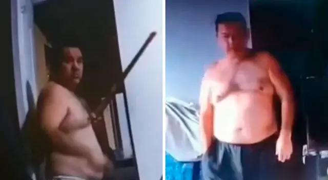 Se trata de Carlos Cáceres, quien fue captado por las cámaras de seguridad que la propia víctima instaló dentro de su dormitorio. Se trata de Carlos Cáceres, quien fue captado por las cámaras de seguridad que la propia víctima instaló dentro de su dormitorio.