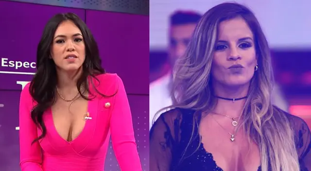 la vez que Jazmín Pinedo y Alejandra Baigorria protagonizaron una discusión. la vez que Jazmín Pinedo y Alejandra Baigorria protagonizaron una discusión.