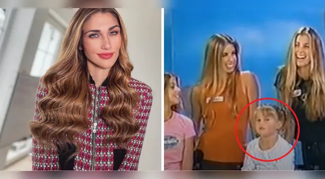 Alessia Rovegno de niña. Alessia Rovegno de niña.