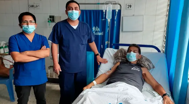 Luego de la operación, el padre de 4 hijos, agradeció al cuerpo médico que lo atendió, ya que gracias a ellos, puede vivir con mayor esperanza.