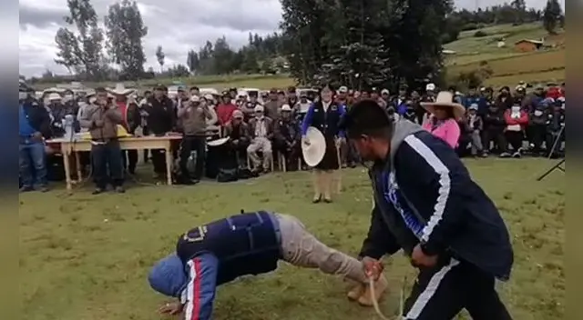 La Libertad: azotan a dirigentes ronderos por fuga de presunto feminicida