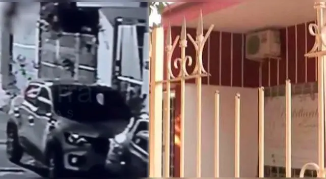 El delincuente tuvo que ser trasladado de emergencia. El delincuente tuvo que ser trasladado de emergencia.