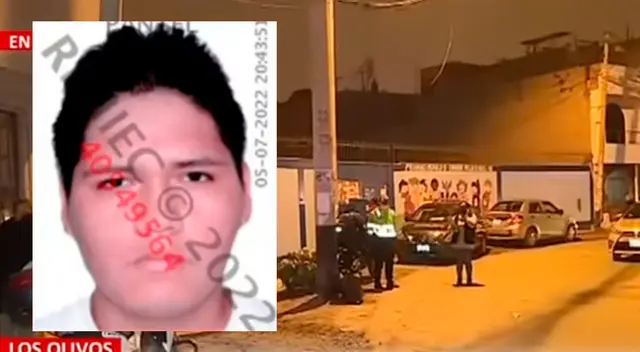 El hecho fue captado por una cámara de seguridad perteneciente a la Municipalidad de Los Olivos.