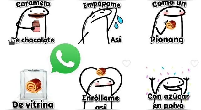 Las pegatinas se han vuelto popular en la red social llegando a más del millón de descargas.