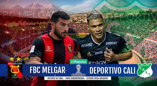 Melgar y Deportivo Cali, transmisión de El Popular desde la UNSA. / FUENYE: El Popular.   