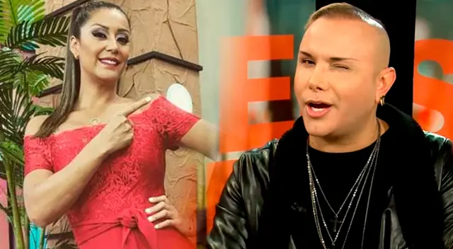 Carlos Cacho feliz con Karla Tarazona. Carlos Cacho feliz con Karla Tarazona.