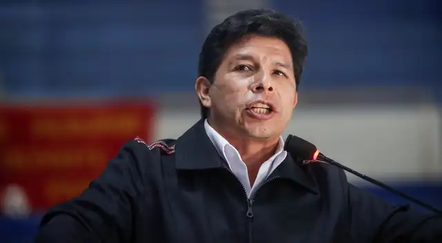 Pedro Castillo, presidente de la República.