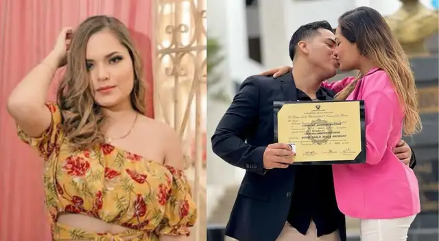 Lesly Águila feliz por su novio Lesly Águila feliz por su novio