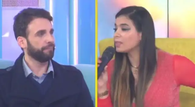 Rodrigo González no soportó que Zully Pinchi se refiriera a su mamá.
