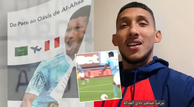 Christofer Gonzáles, volante de la selección peruana, jugará en Arabia Saudita.