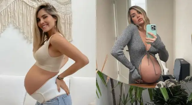 Korina Rivadeneira daría a luz el 19 de agosto
