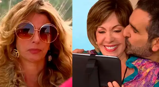 Qué hizo Rafaella al ver a su madre con Diego Montalván.