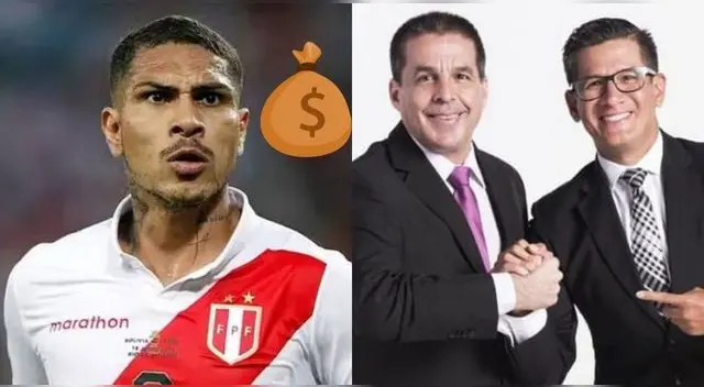 No se dejo. Paolo Guerrero se pronunció sobre lo que dijeron ambos periodistas en su programa deportivo.