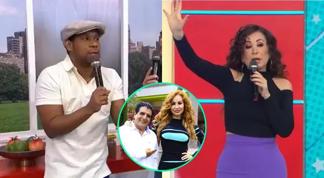 Edson Dávila le recordó a Janet Barboza su romance con Nílver Huarac.