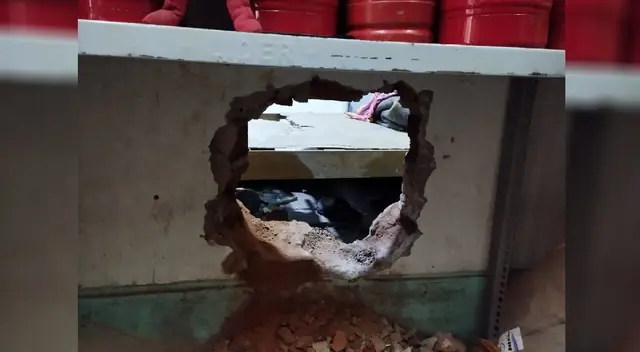 SJL: delincuentes roban por tercera vez una empresa dedicada a la venta de extintores [VIDEO]