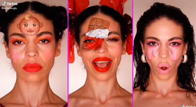 La joven compartió un maquillaje inspirado en la famosa canción. La joven compartió un maquillaje inspirado en la famosa canción.