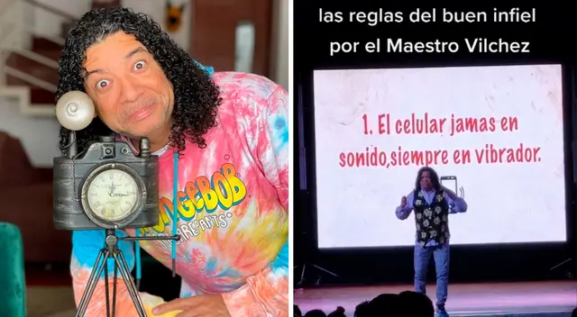 Carlos Vílchez da clases para ser 'buen infiel'. Carlos Vílchez da clases para ser 'buen infiel'.