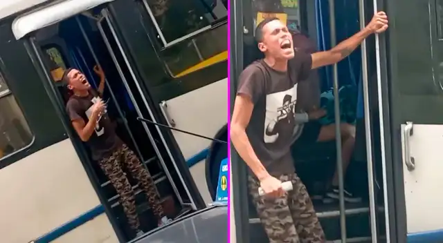 El cobrador engalanó a miles de pasajeros con su voz.
