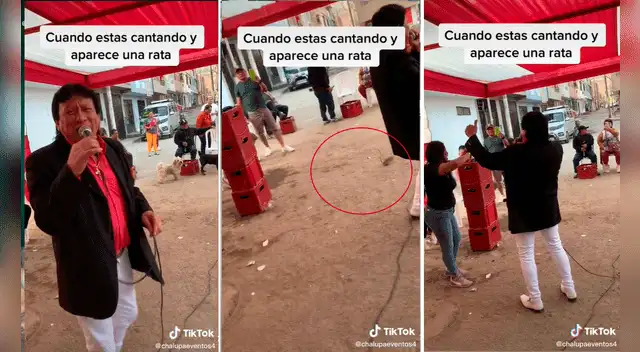 La grabación ha logrado más de 580.000 visualizaciones en redes y los cibernautas dejaron graciosos comentarios. Foto: composición LR/captura de TikTok/@chalupaeventos4