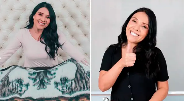 Tula Rodríguez se protege del frío.