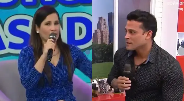 Lizbeth Cueva se fue con todo contra Christian Domínguez. Lizbeth Cueva se fue con todo contra Christian Domínguez.